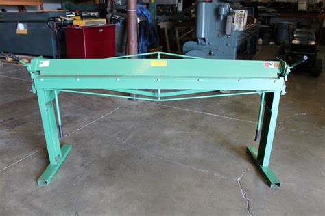 8 foot sheet metal brake used|metal brake bender 8ft.